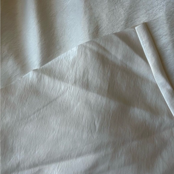 EUC Long Skirt in Washed Satin White S - Picture 6 of 6